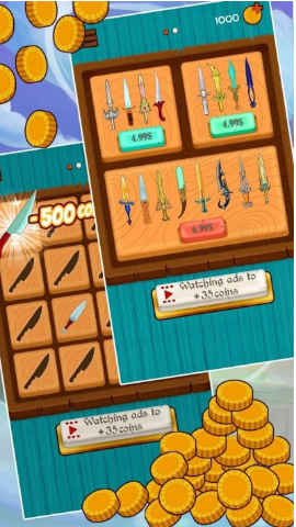 KnifeHitMaster(刀击中大师安卓版)的图册