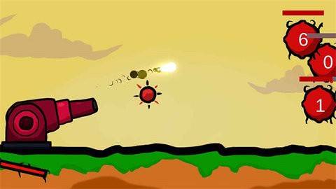 大炮模拟器叫醒小人的图册