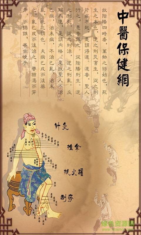 中医保健网手机版的图册