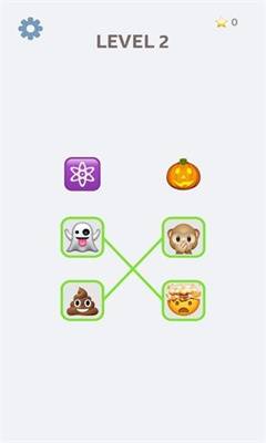 烧脑表情连连看的图册